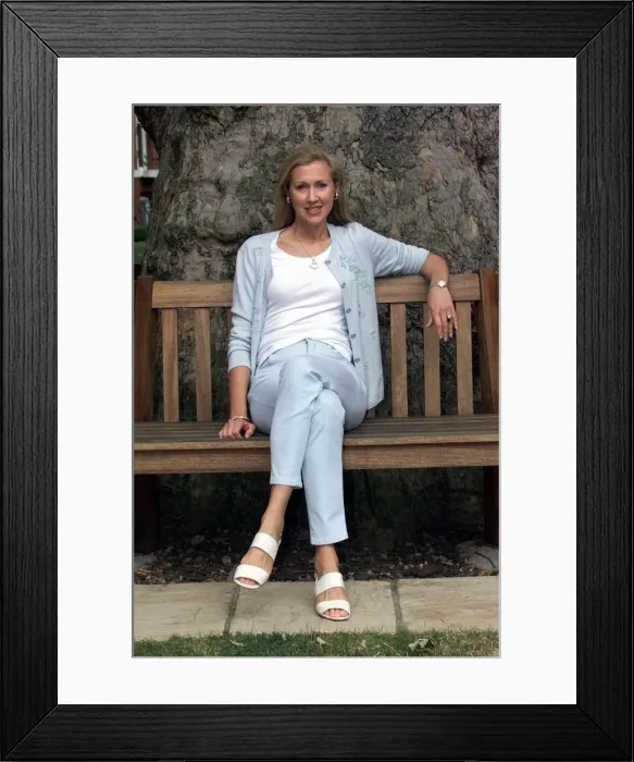 Framed Print : Catrina Skepper TV Presenter June 1999 Framed Print : Catrina Skepper TV Presenter June 1999