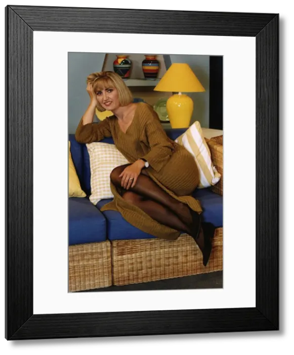 Framed Print : Jayne Irving TV Presenter Framed Print : Jayne Irving TV Presenter