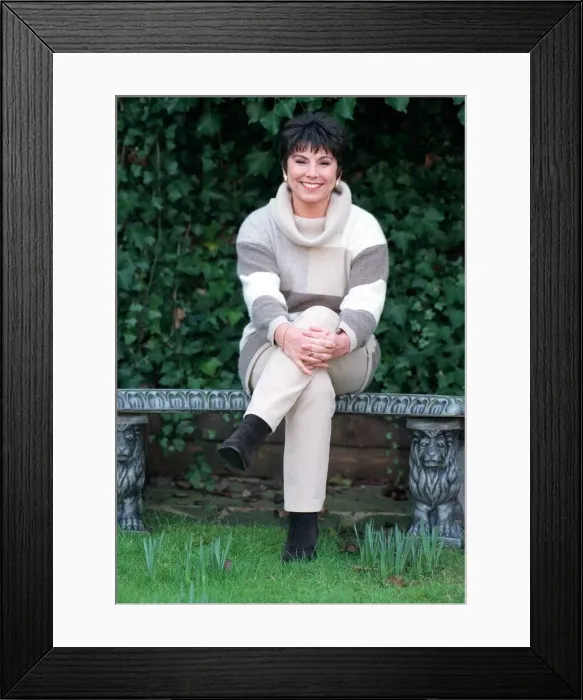 Framed Print : Helen Rollason February 1999 TV Presenter Framed Print : Helen Rollason February 1999 TV Presenter