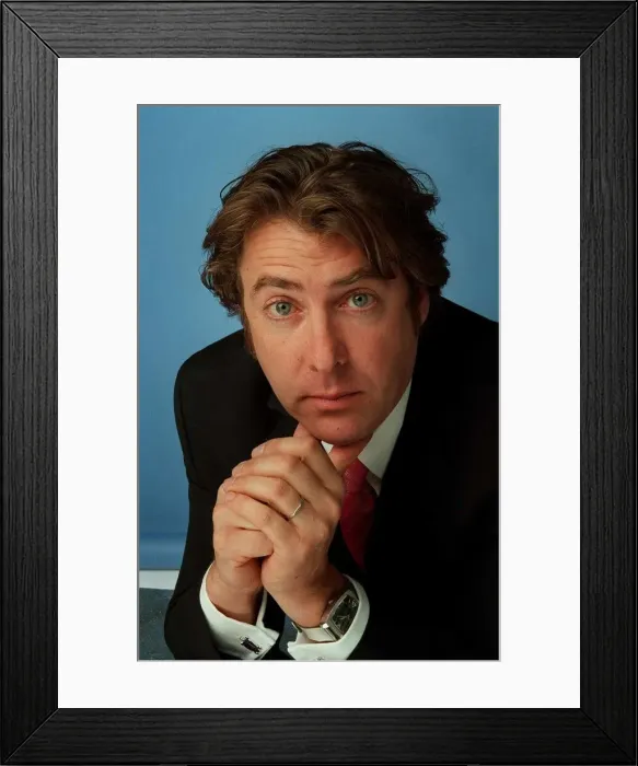 Framed Print : Jonathan Ross TV Presenter January 1999 Framed Print : Jonathan Ross TV Presenter January 1999