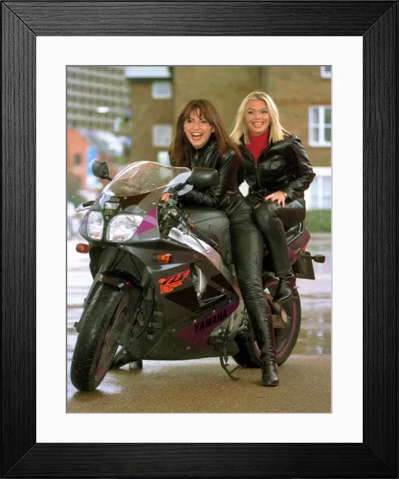 Framed Print : Dont Try This At Home January 1999 TV Programme: starring Davina McCall TV