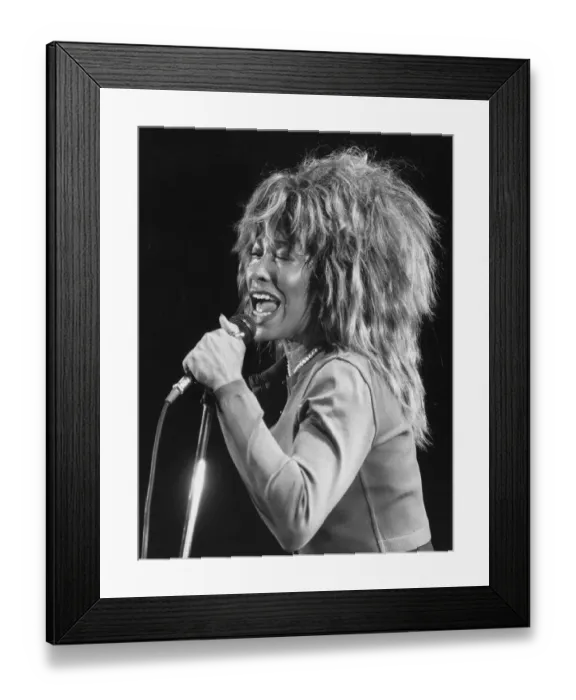 Framed Print : Tina Turner in concert, Break Every Rule World Tour, NEC Arena, Birmingham, June 1987 Framed Print : Tina Turner in concert, Break Every Rule World Tour, NEC Arena, Birmingham, June 1987
