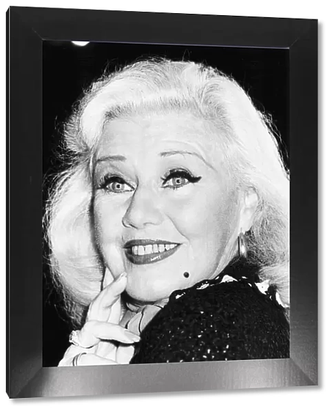 Ginger Rogers at the London Palladium March 1978