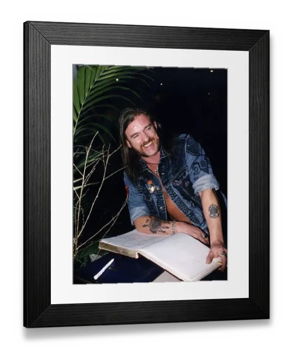 Framed Print : Lemmy from the rock group Motorhead