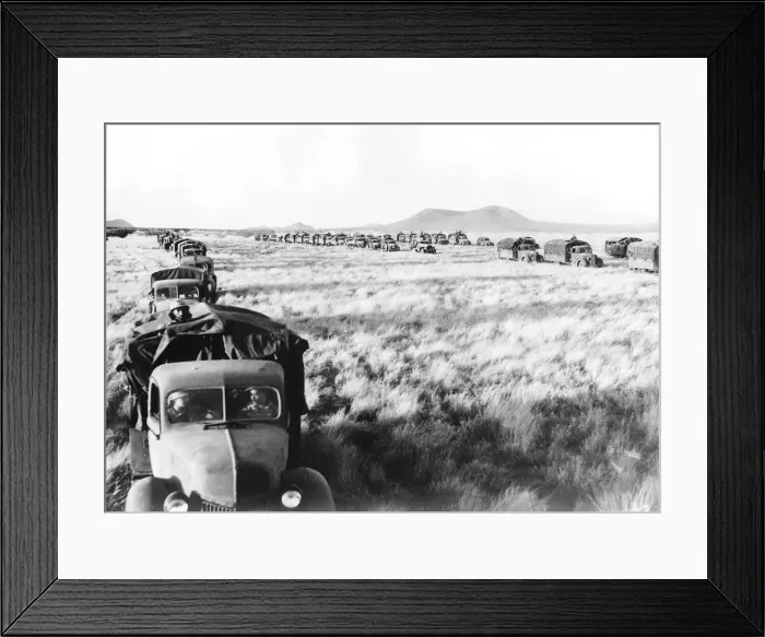 Framed Print : WW2 South African Troops in Abyssinia 1941 Framed Print : WW2 South African Troops in Abyssinia 1941