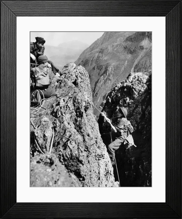 Framed Print : Home Guards in North Wales who keep watch for enemy invasion during WW2 Framed Print : Home Guards in North Wales who keep watch for enemy invasion during WW2
