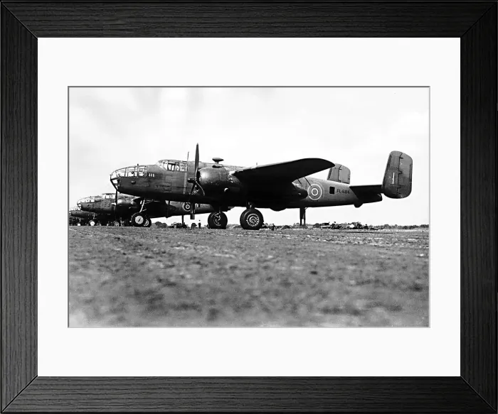 Framed Print : MSI WW2 August 1943 A Mitchell Bomber B. 25