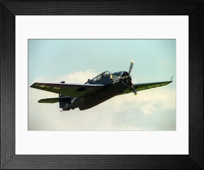 Framed Print : Aircraft Grumman Avenger August 1993 flying at the Wroughton Airshow Framed Print : Aircraft Grumman Avenger August 1993 flying at the Wroughton Airshow