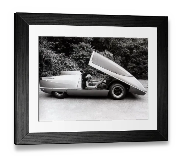 Framed Print : Ikenga Sports Car, designed and built by David Gittens. The car has a top speed of 162 Framed Print : Ikenga Sports Car, designed and built by David Gittens. The car has a top speed of 162