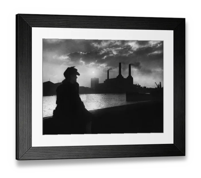 Framed Print : London Scenes Places 1945-1950 Battersea Power Station Post-War rebuilding of Framed Print : London Scenes Places 1945-1950 Battersea Power Station Post-War rebuilding of