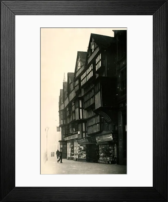 Framed Print : Staple Inn Holborn, this spectacular black and white half-timbered structure overlooks Framed Print : Staple Inn Holborn, this spectacular black and white half-timbered structure overlooks