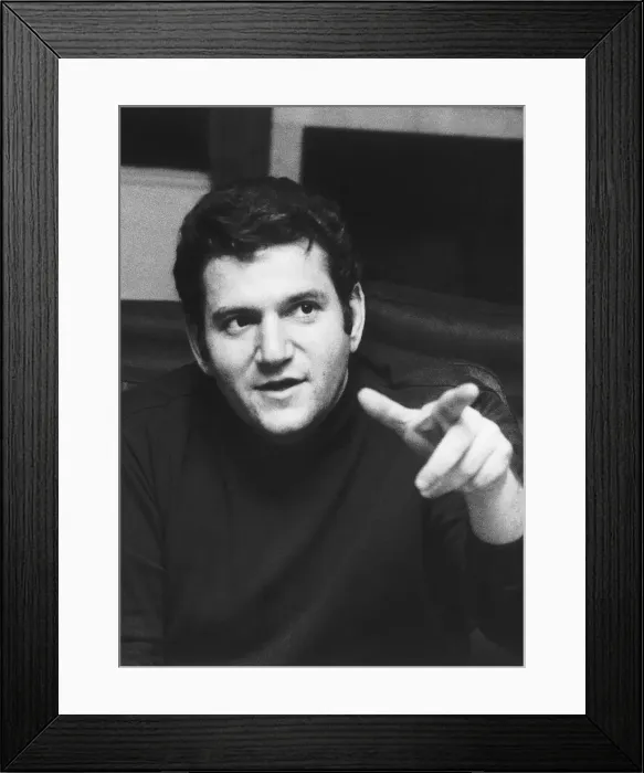 Framed Print : Alan Klein former Beatles Manager July 1969 Framed Print : Alan Klein former Beatles Manager July 1969