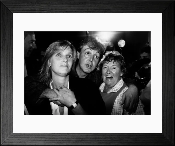 Framed Print : Paul McCartney Singer and Song Writer at Sergeant Pepper