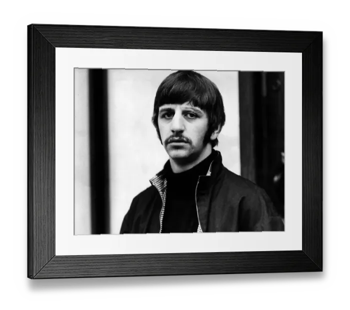 Framed Print : Beatles drummer Ringo Starr. January 1967 Framed Print : Beatles drummer Ringo Starr. January 1967