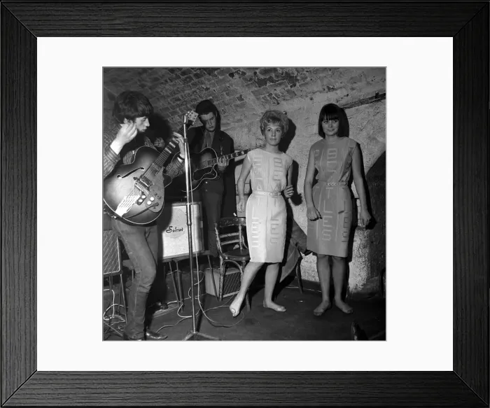 Framed Print : Beatles dresses fashion December 1963 Framed Print : Beatles dresses fashion December 1963