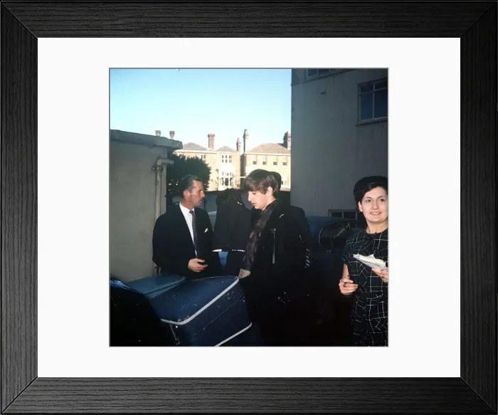 Framed Print : Ringo Starr in Portsmouth for the Beatles gig at the Guildhall. 12th November 1963 Framed Print : Ringo Starr in Portsmouth for the Beatles gig at the Guildhall. 12th November 1963