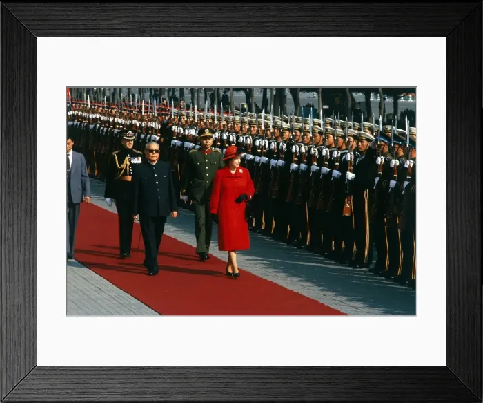 Framed Print : Queen Elizabeth and Prince Philip - The Queen with Chinese President Li Xiannian review Framed Print : Queen Elizabeth and Prince Philip - The Queen with Chinese President Li Xiannian review