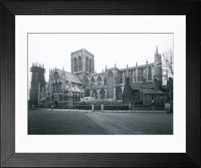 Framed Print : A general view of York Minster, in York, in England The Gothic York Minster Framed Print : A general view of York Minster, in York, in England The Gothic York Minster