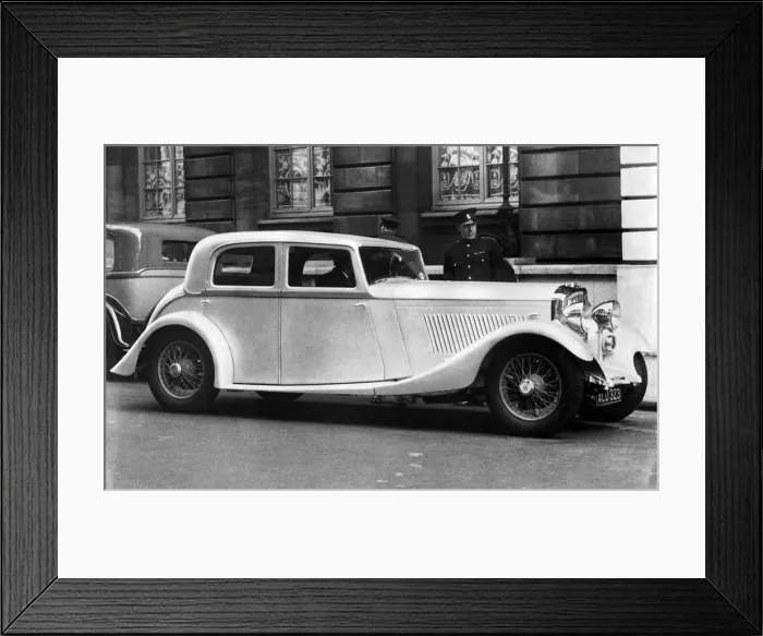 Framed Print : Motors Motor Racing Bentley 1933 two door Coupe September 1933 Framed Print : Motors Motor Racing Bentley 1933 two door Coupe September 1933