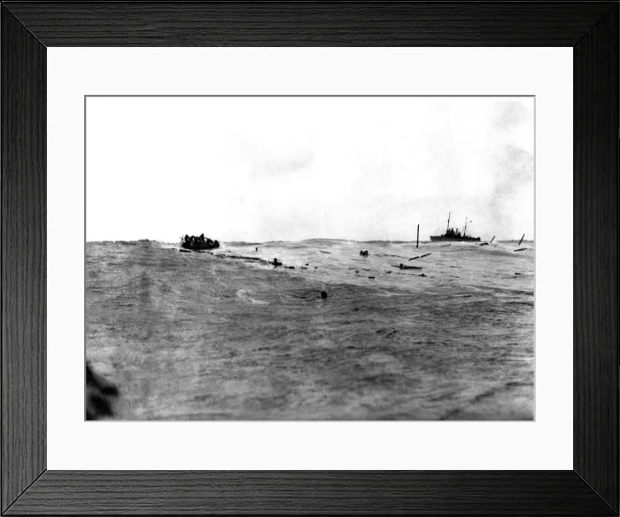 Framed Print : Sontay World War I May 1917 - French S. S. Sontay'torpedoed in Mediterranean Framed Print : Sontay World War I May 1917 - French S. S. Sontay'torpedoed in Mediterranean