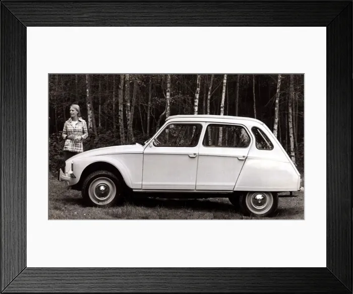 Framed Print : Citroen Dyane 1974 - Motor Cars France French Citroen Framed Print : Citroen Dyane 1974 - Motor Cars France French Citroen