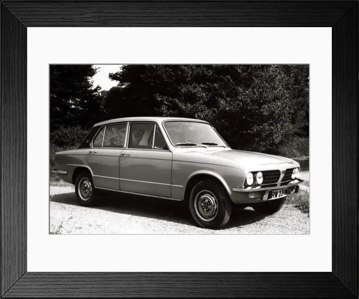Framed Print : Triumph Dolomite 1974 - Moto Car Framed Print : Triumph Dolomite 1974 - Moto Car