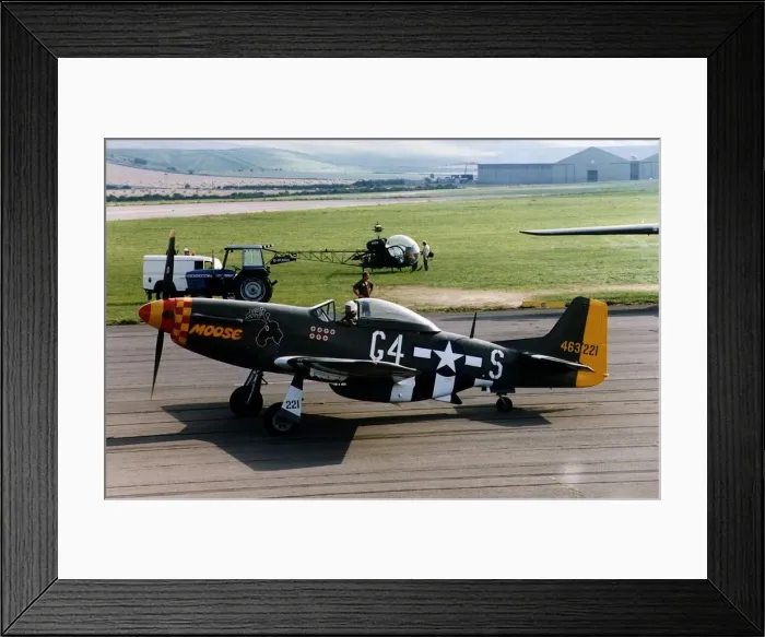 Framed Print : Air Aircraft North American P51 Mustang WW2 fighter plane in USAF markings Framed Print : Air Aircraft North American P51 Mustang WW2 fighter plane in USAF markings