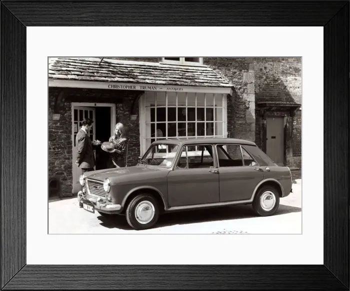 Framed Print : Austin 1100 Saloon 1967 - Motor Car Framed Print : Austin 1100 Saloon 1967 - Motor Car