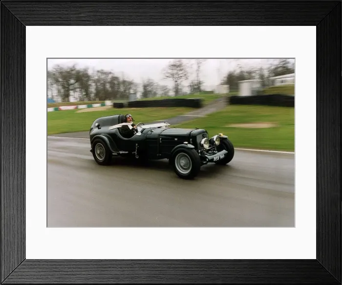 Framed Print : Bentley Motor Car - February 1993