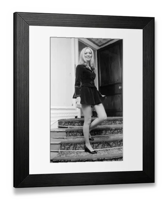 Framed Print : Clodagh Rogers 1969 Singer British Entry for the Eurovision Song Contest Framed Print : Clodagh Rogers 1969 Singer British Entry for the Eurovision Song Contest