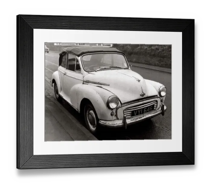 Framed Print : Morris Minor - Motors Motor Cars Cars