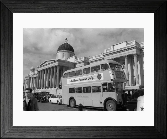 Framed Print : National Gallery Trafalgar Square London October 1968 one of the building that Framed Print : National Gallery Trafalgar Square London October 1968 one of the building that