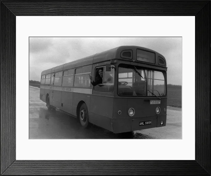 Framed Print : Red Arrow Buses - Single Decker Bus - June 1979 Bus Driver Framed Print : Red Arrow Buses - Single Decker Bus - June 1979 Bus Driver