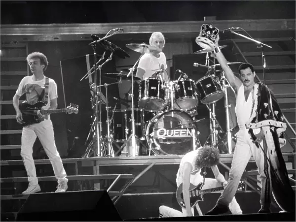 Queen Rock Group - Freddie Mercury, Brian May, John Deacon & Roger Taylor