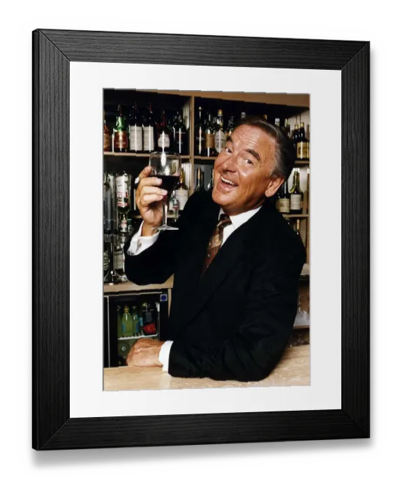 Framed Print : Bob Monkhouse TV Presenter and Comedian Framed Print : Bob Monkhouse TV Presenter and Comedian