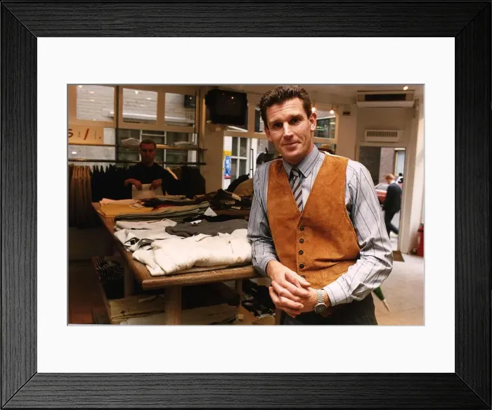 Framed Print : Jon Iles actor - August 1989 Framed Print : Jon Iles actor - August 1989