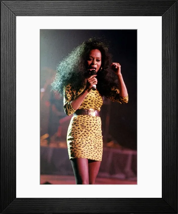 Framed Print : Diana Ross Singer