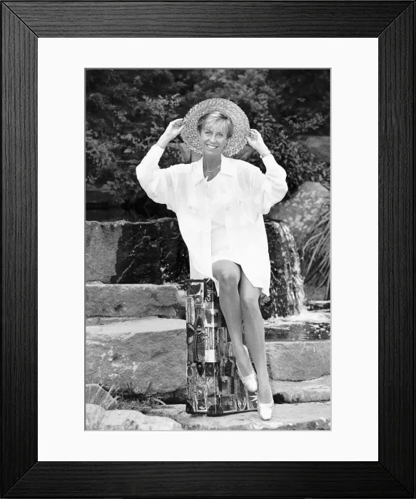 Framed Print : Jill Dando Tv Presenter