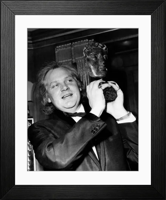 Framed Print : Ken Russell director with the Desmond Davis Award