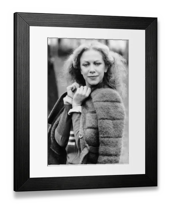 Framed Print : Connie Booth actress who starred in Fawlty Towers November 1988 A&copy