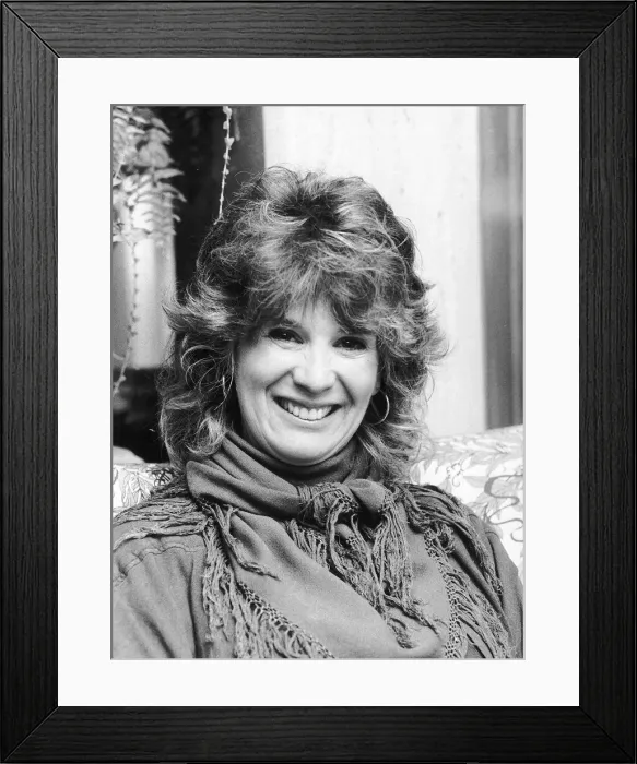 Framed Print : Barbara Bosson American actress who starred in the Television Series Framed Print : Barbara Bosson American actress who starred in the Television Series