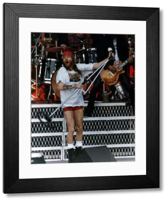 Framed Print : Guns and Roses rock Group axl rose Framed Print : Guns and Roses rock Group axl rose