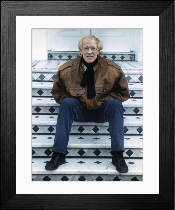 Framed Print : Richard Harris actor - March 1989