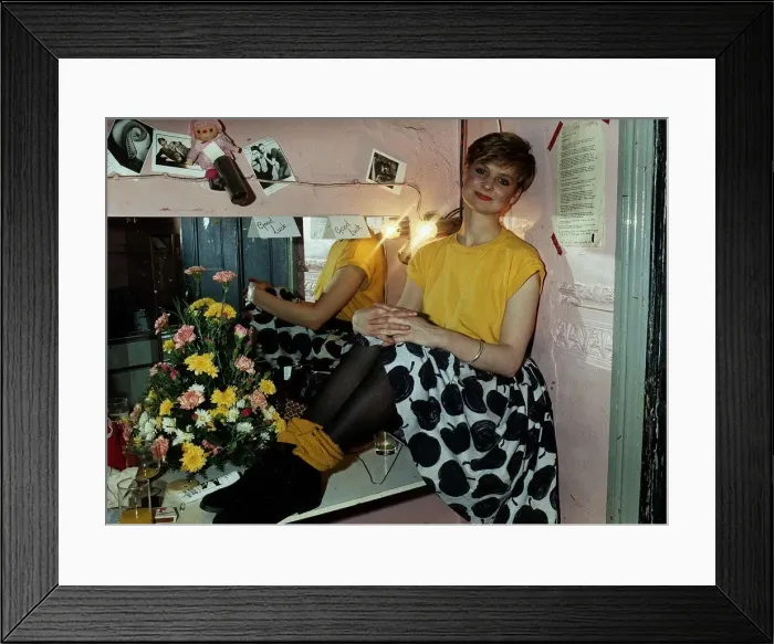 Framed Print : Linda Davidson former EastEnders star - February 1989 Framed Print : Linda Davidson former EastEnders star - February 1989