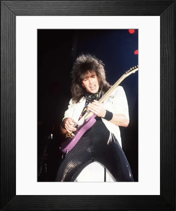 Framed Print : Bon Jovi Rock Singer at the Hammersmith Odeon Framed Print : Bon Jovi Rock Singer at the Hammersmith Odeon