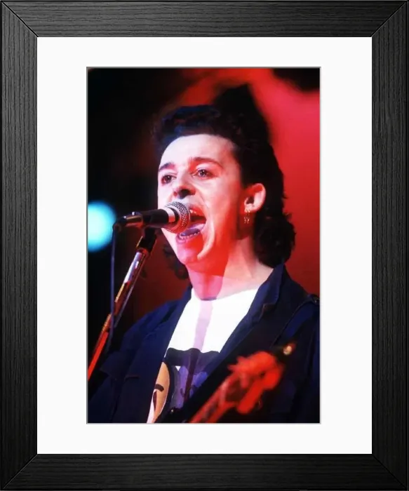 : Tears For Fears singer Roland Orzabal on stage in concert : Tears For Fears singer Roland Orzabal on stage in concert