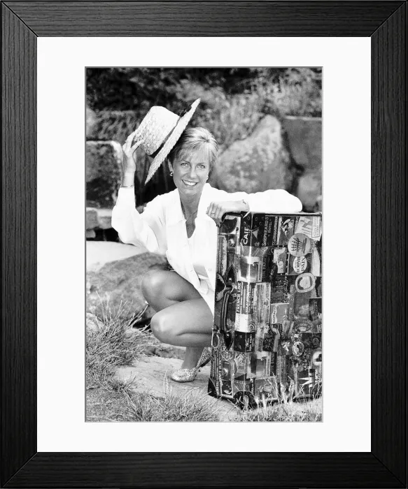 Framed Print : Jill Dando Tv Presenter