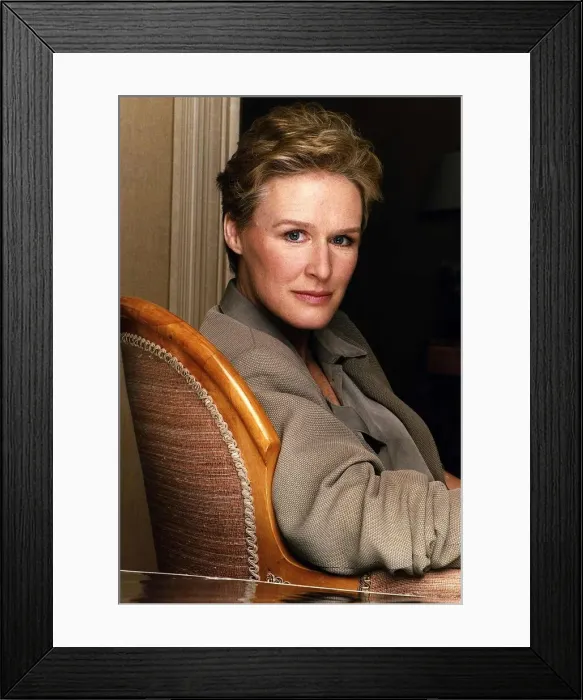 Framed Print : Glen Close actress - March 1989 Framed Print : Glen Close actress - March 1989