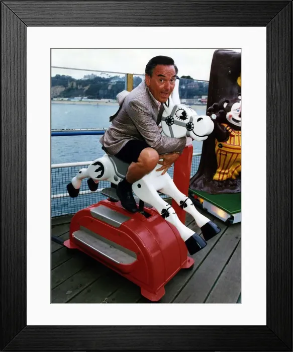 Framed Print : Bob Monkhouse TV Presenter and Comedian Framed Print : Bob Monkhouse TV Presenter and Comedian
