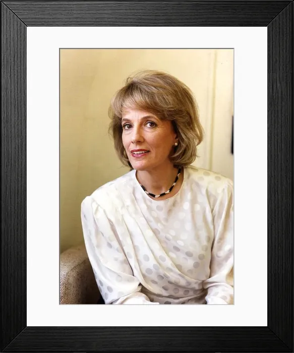 Framed Print : Esther Rantzen Tv Presenter Framed Print : Esther Rantzen Tv Presenter